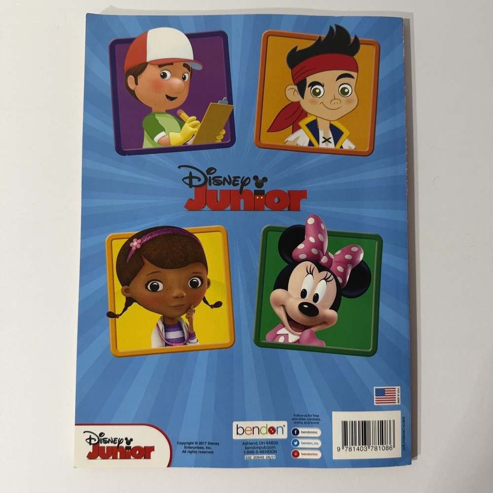 Disney Junior Big Fun Book to Color ~ All Me Mateys! Paperback Coloring Book - Picture 2 of 9